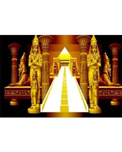 AOFOTO 7x5ft Golden Egyptian Pharaoh Ancient Sphinx Backdrop Abstract Pyramid Stairway Photography Background Egypt Queen Kid Boy Girl Portrait Religion History Culture Photo Studio Props Wallpaper